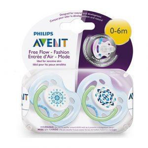 Avent Soother Fashion Bpa Free 0-6m