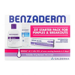 Benzaderm Oily Skin Zit Starter Pack, acne starter pack, Benzaderm, acne treatment, Bemata