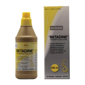 Betadine Antiseptic Solution, Betadine, Bemata