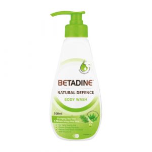 Betadine Body Wash, betadine Natural Defence, betadine, tea tree body wash, Bemata