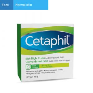 Cetaphil Rich Night Cream 48g, Cetaphil night cream, Bemata