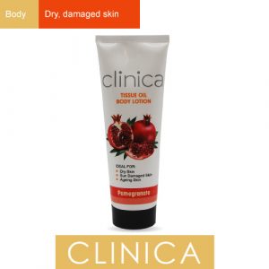 Clinica Pomegranate Tissue Oil , Clinica tissue oil, Clinica body lotion, Bemata