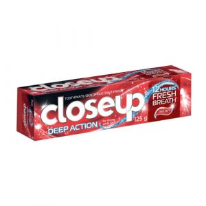 Close Up Red Hot 125g, Close Up toothpaste, Bemata