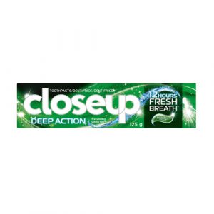 Close Up Menthol Fresh 125g, Close Up toothpaste, menthol toothpaste, Bemata