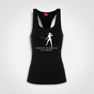 Mighty Warrior In Christ - Might 4 Racerback