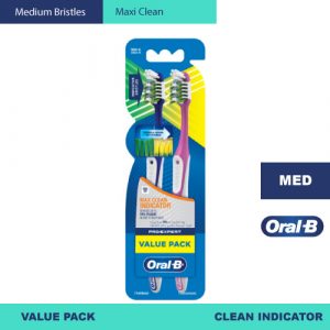 Oral-B Pro-Expert Maxi-Clean Indicator Toothbrush Soft 2 Pack