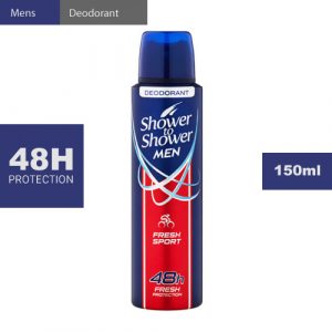 Shower 2 Shower Men Deodorant Fresh Sport