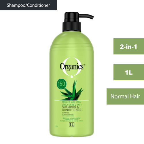 Organics 2in1 Shampoo & Conditioner 1L Normal | BeMata