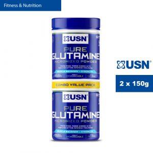 USN Pure Glutamine 2x150g