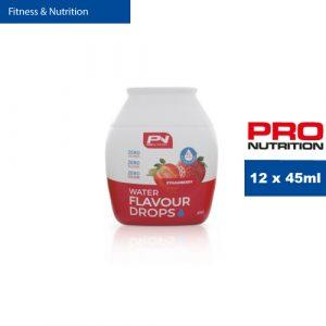 Pro Nutrition Flavor Drop 45ml x 12 Strawberry