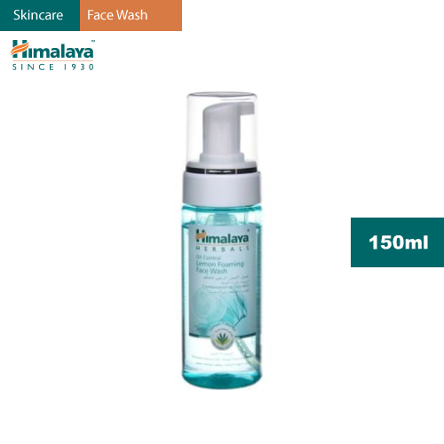 Himalaya Oil Control Lemon Foam Face Wash 150ml Bemata