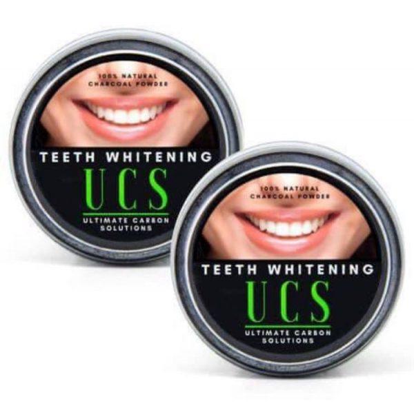 USC All-natural teeth whitening charcoal.