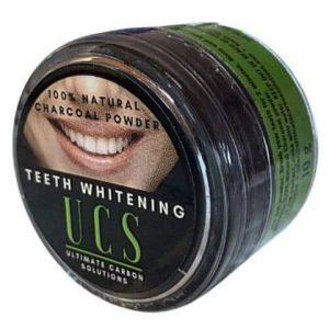 UCS All-natural teeth whitening charcoal.